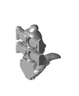 Tiny's Bunny 3D printed product