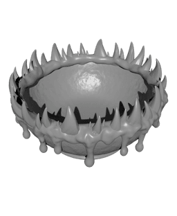 Spooky Candy Bowl 3D printed product
