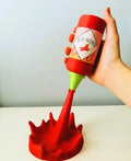 Hot Sauce Spill (With Label) 3D printed product