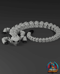 Vaythyr Articulated Dragon – 3D Printable Fantasy Model 3D printed product