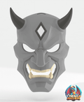 Samurai Oni Mask 3D printed product
