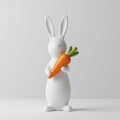 Modern Bunny 3D printed product