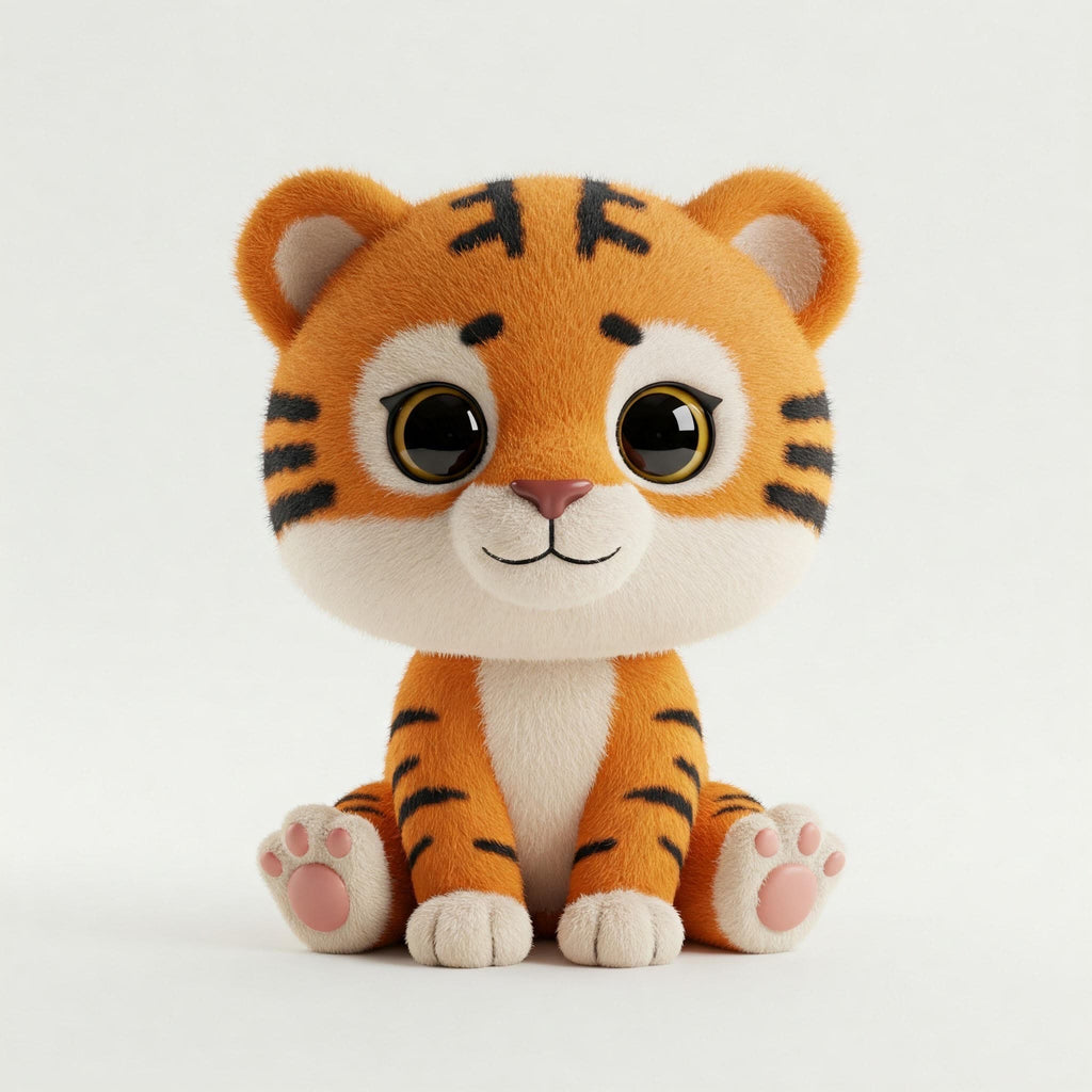 Cute Tiger 3D printed product