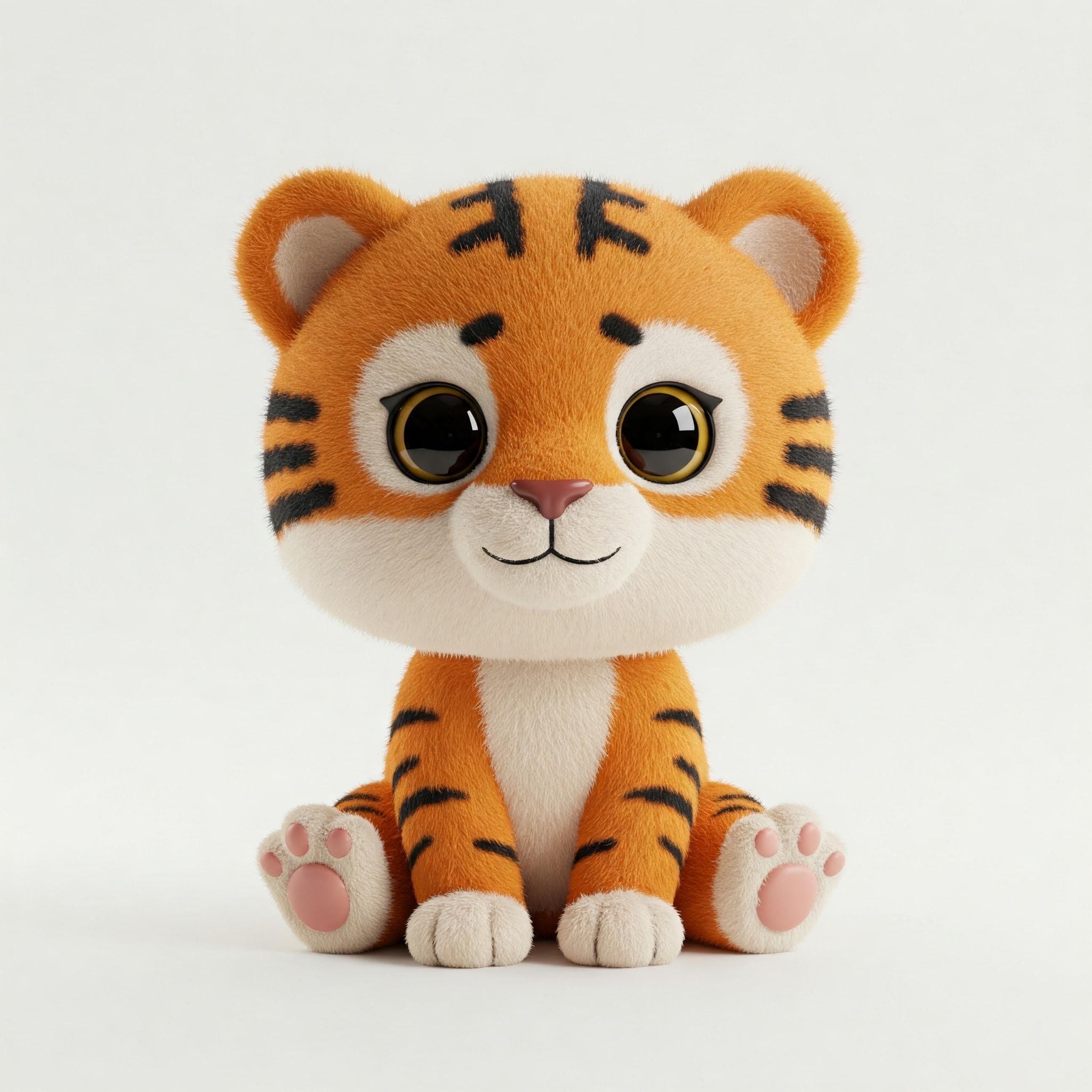 Cute Tiger 3D printed product