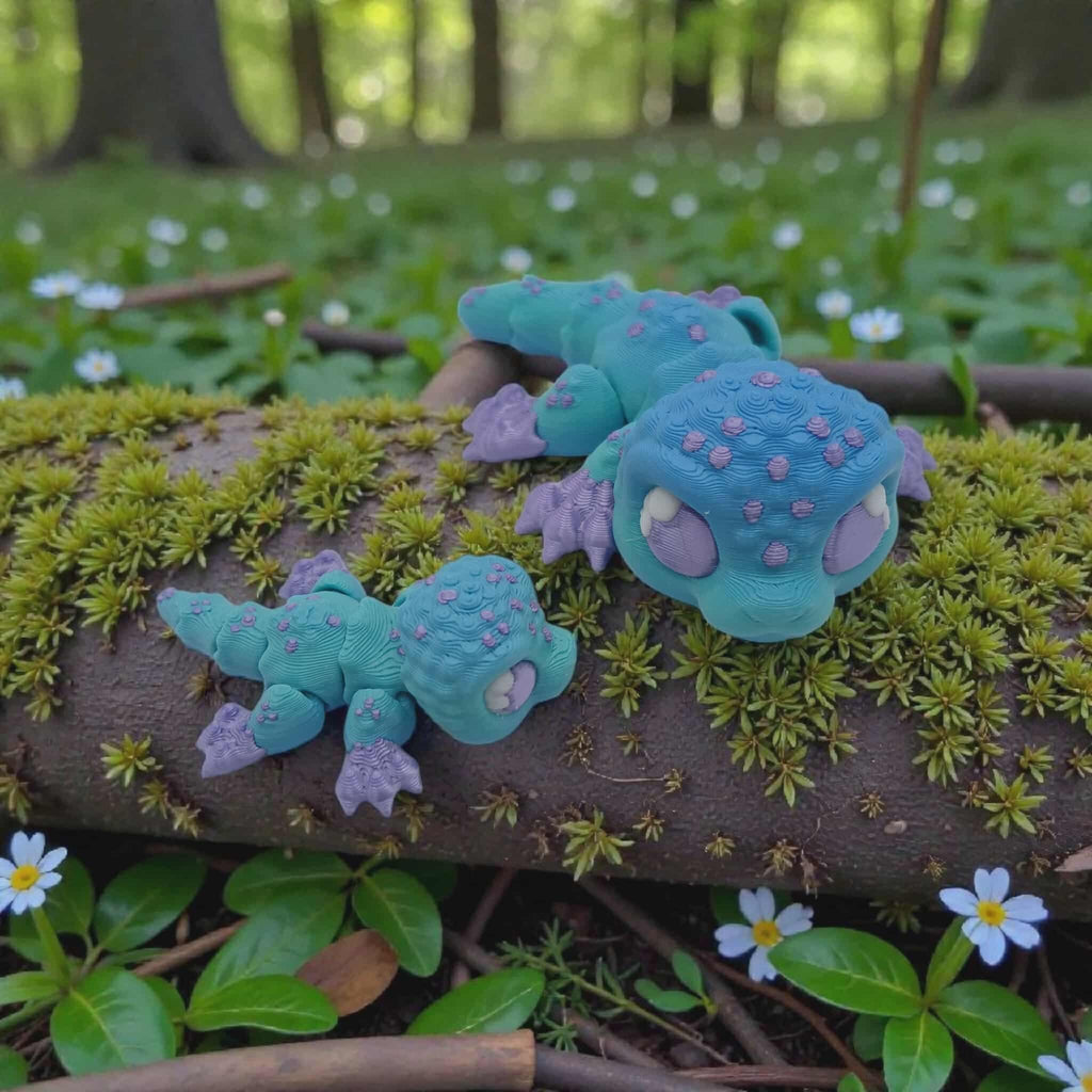 3D Tinys Baby Dragon 3D printed product