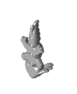 Tiny's Micro Axolotl 3D printed product