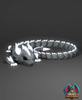 Glaciercoil Articulated Dragon 3D printed product