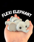 Flexi Elephant 3D printed product