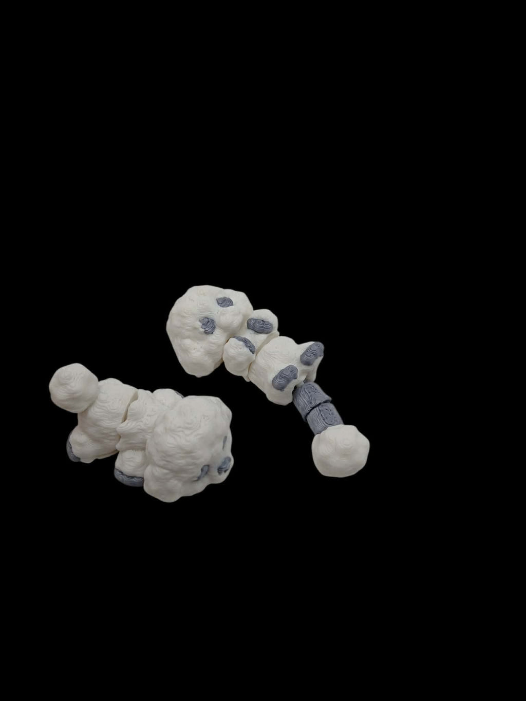 3D Tinys Baby Poodle 3D printed product