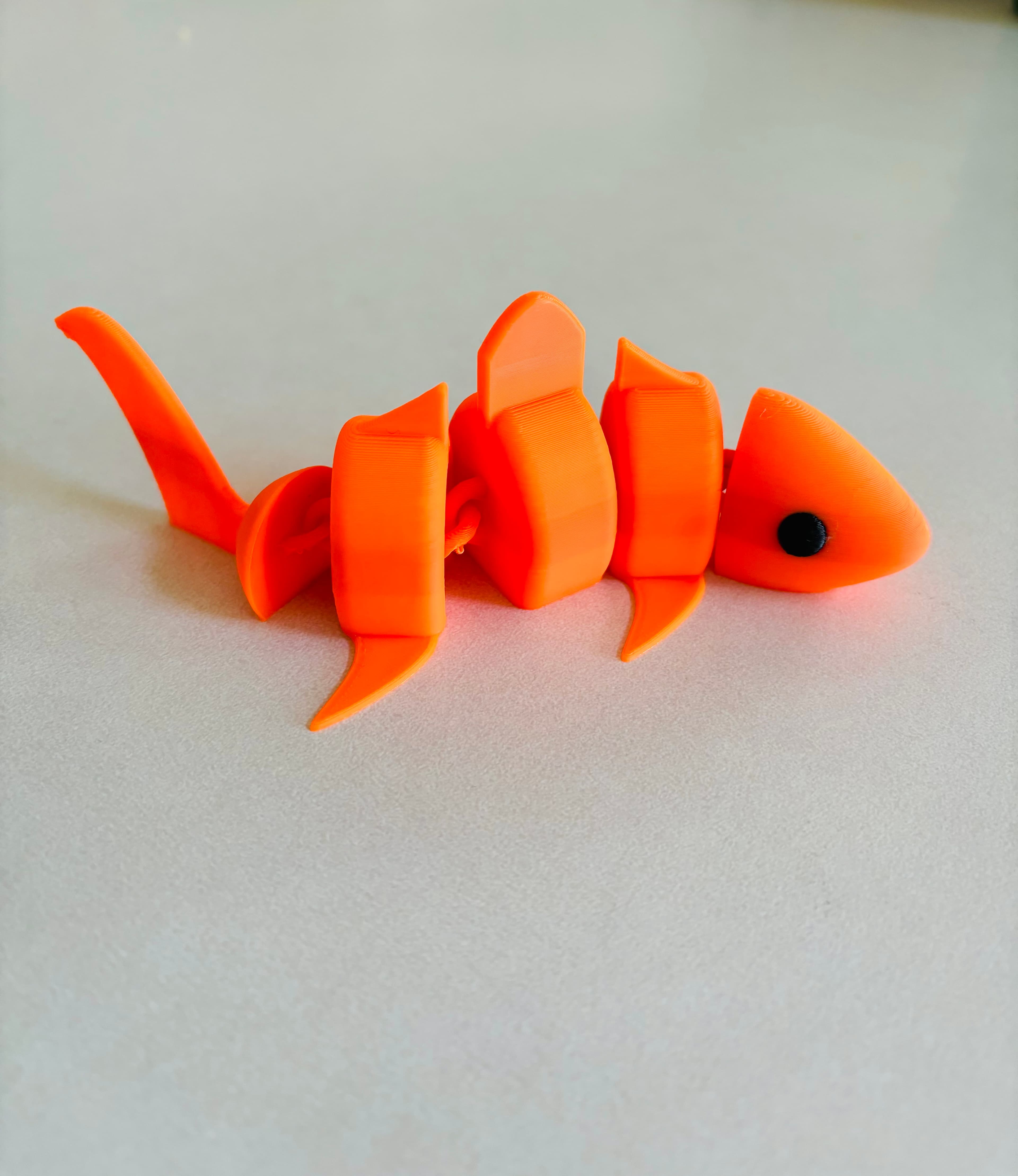Articulated Fish 3D printed product