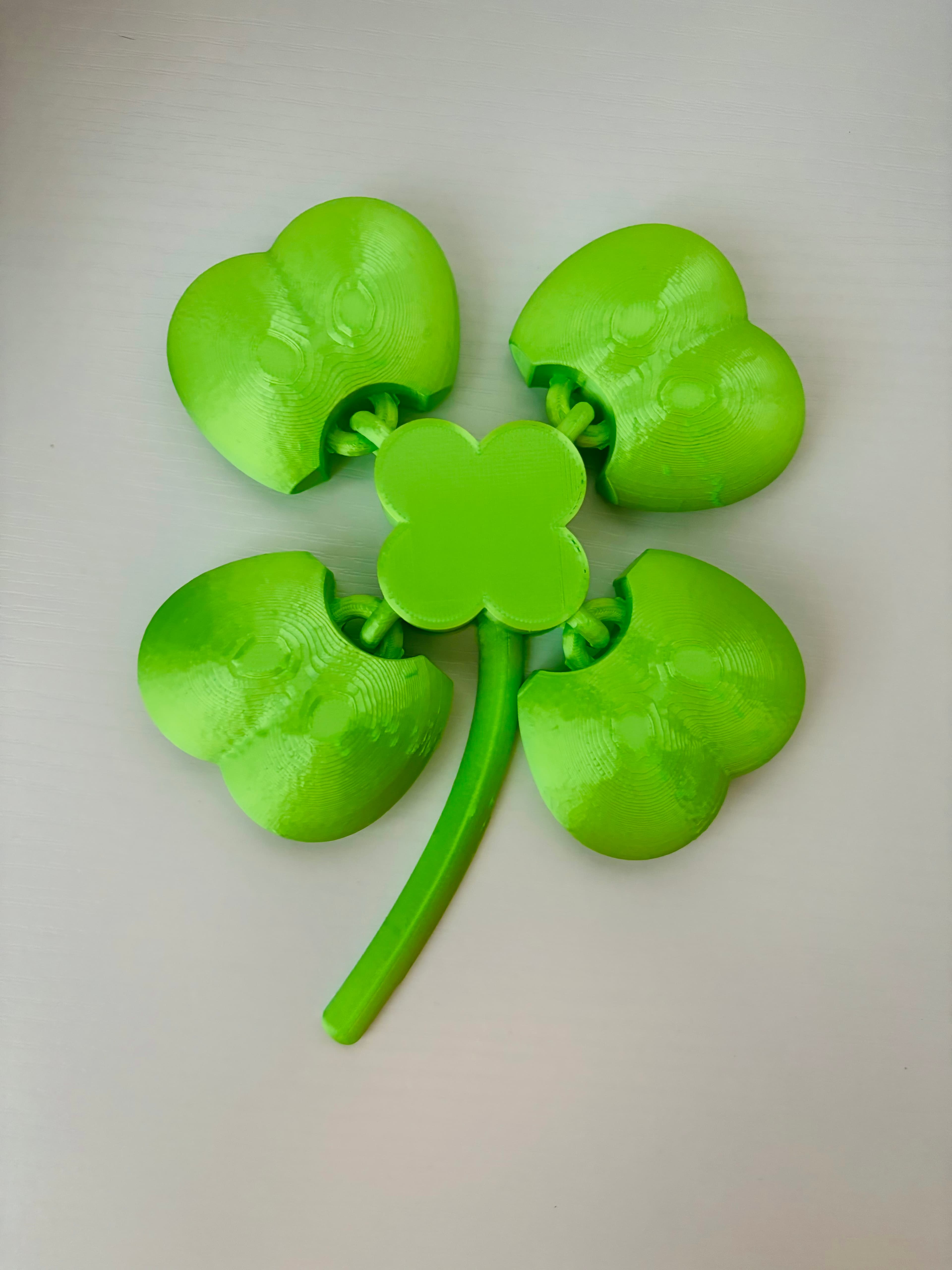 Flexi Clover 3D printed product