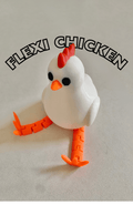 Flexi Chicken Members Only 3D printed product