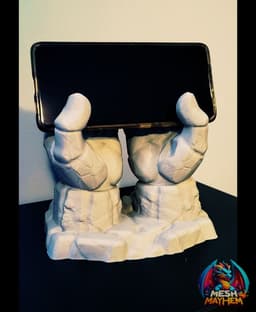 Stonehands Cellphone Holder 3D printed product