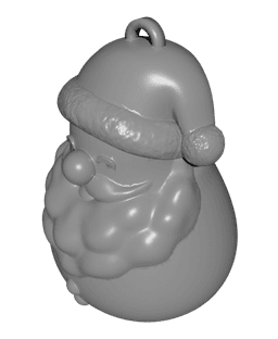 Holiday Hangers: Santa, Snowman & Reindeer Trio 3D printed product