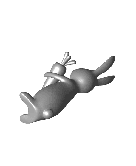 Modern Bunny 3D printed product