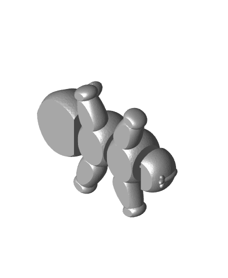 Flexi Panda 3D printed product