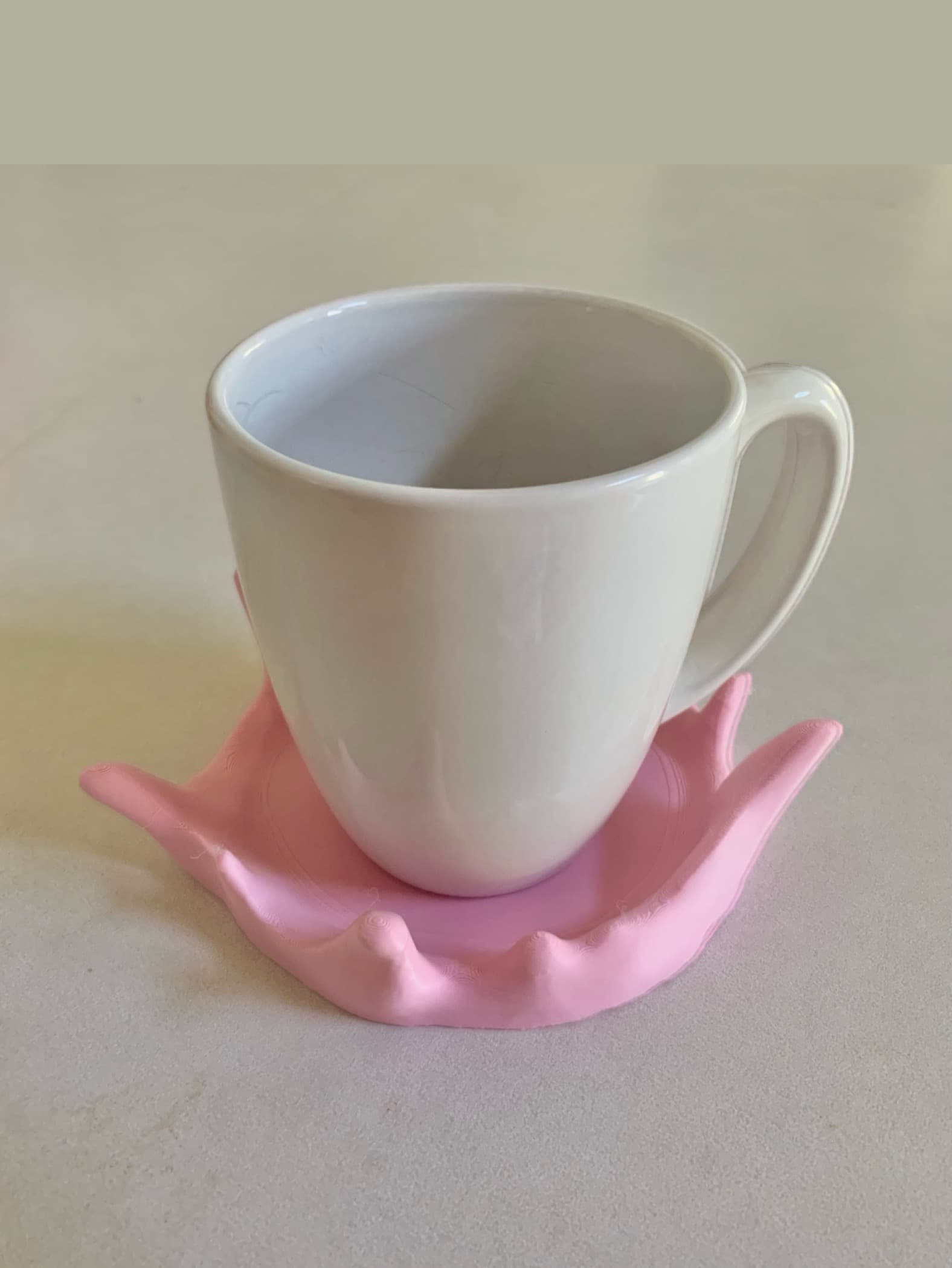 Spilled Coaster 3D printed product