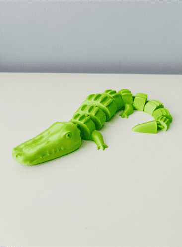 Articulated Alligator 3D printed product