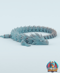 Frostbite – Articulated Ice Dragon Print‑in‑Place Fantasy Model 3D printed product