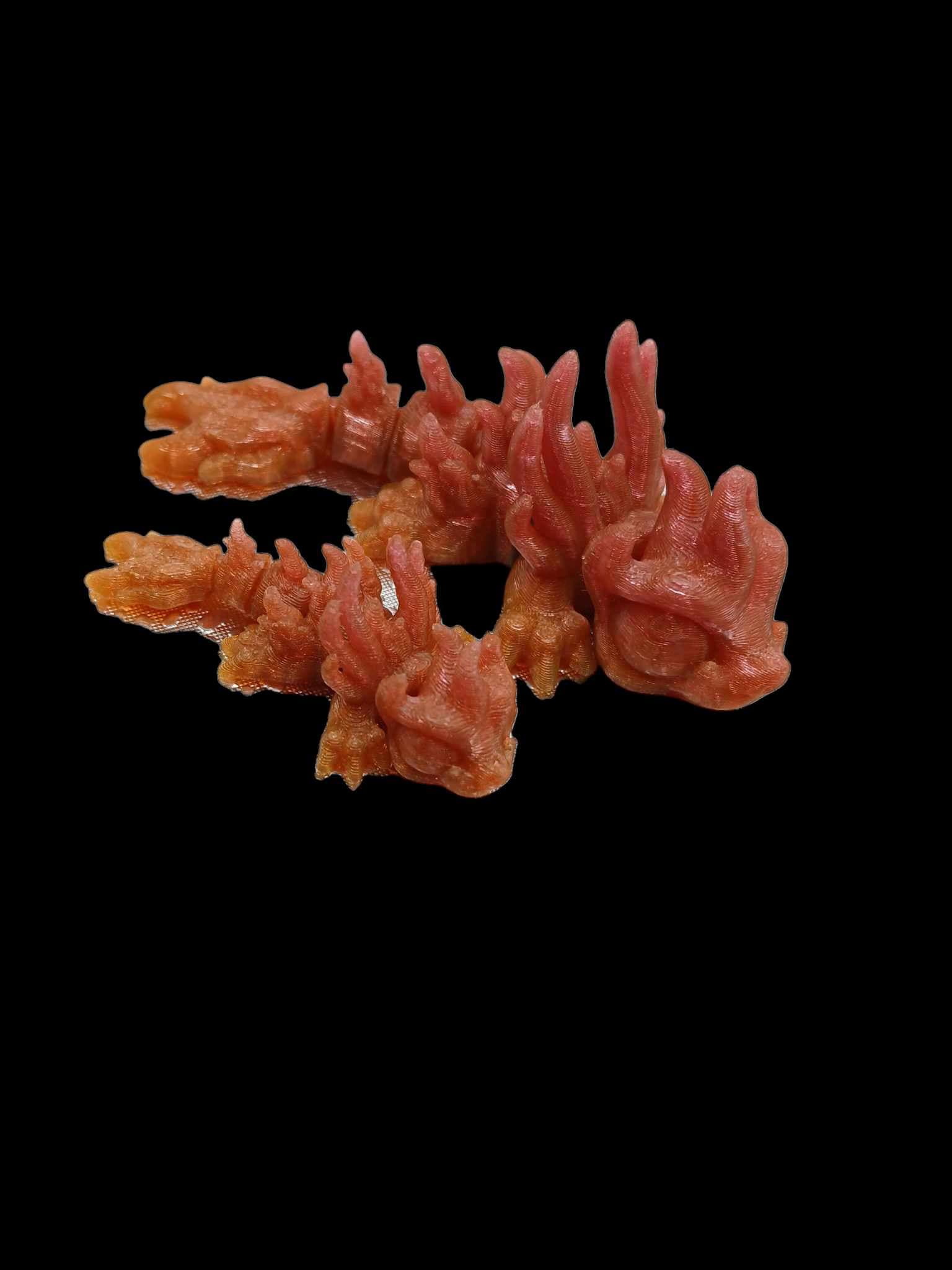 Tinys Fire Dragon 3D printed product