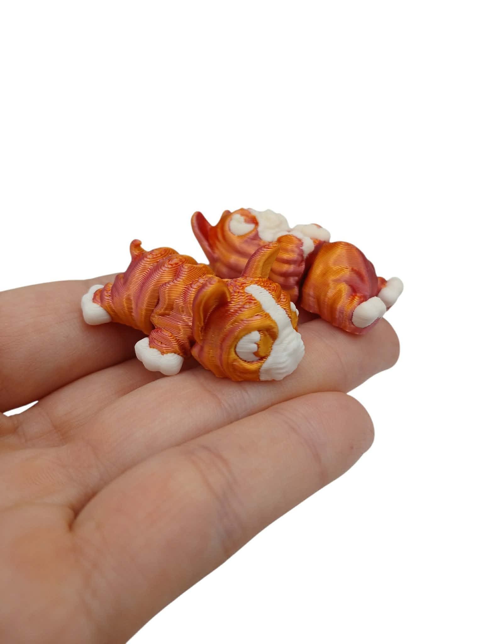 3D Tinys Baby Bull Dog 3D printed product