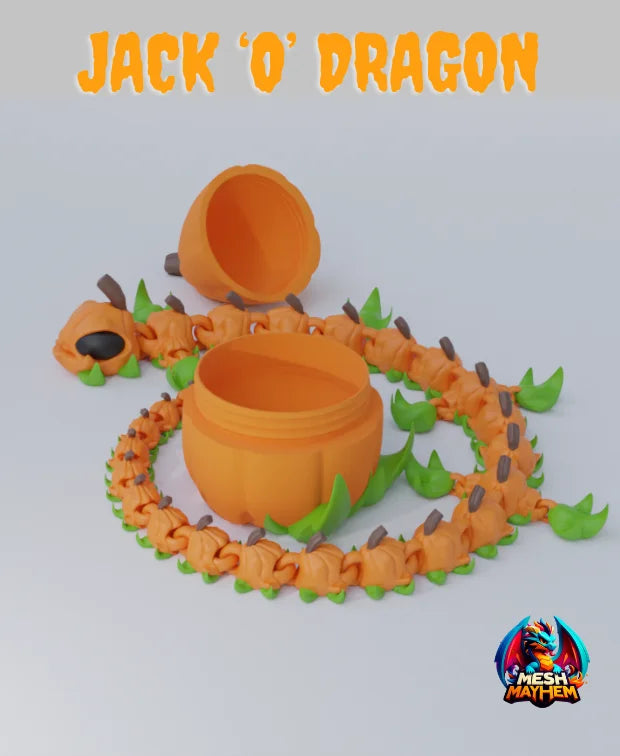 Jack O Dragon with Egg