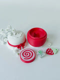 Jam Clicker and Paperclip colorful 3D printed product