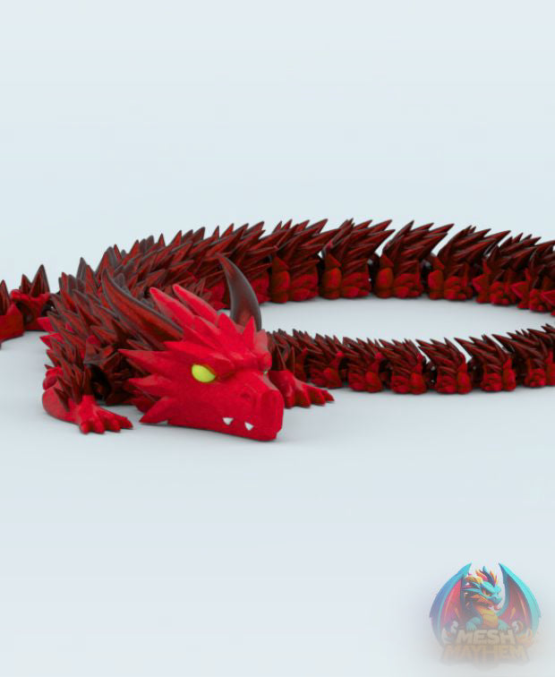 Crimson Rend Articulated Dragon