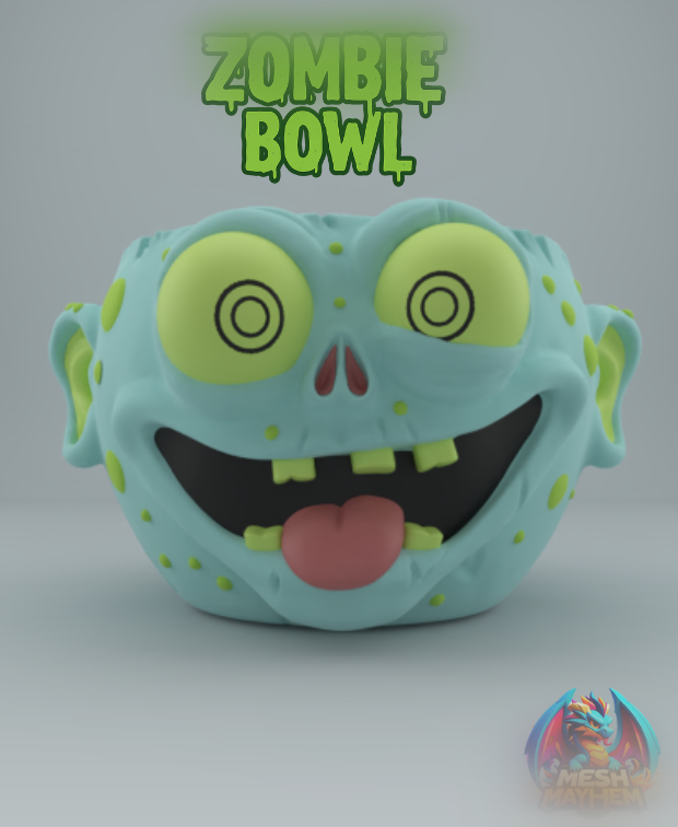Mini Zombie Candy Bowl