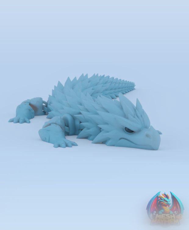 Frostbite Mini – The Pocket‑Sized Glacier Dragon and Keychain