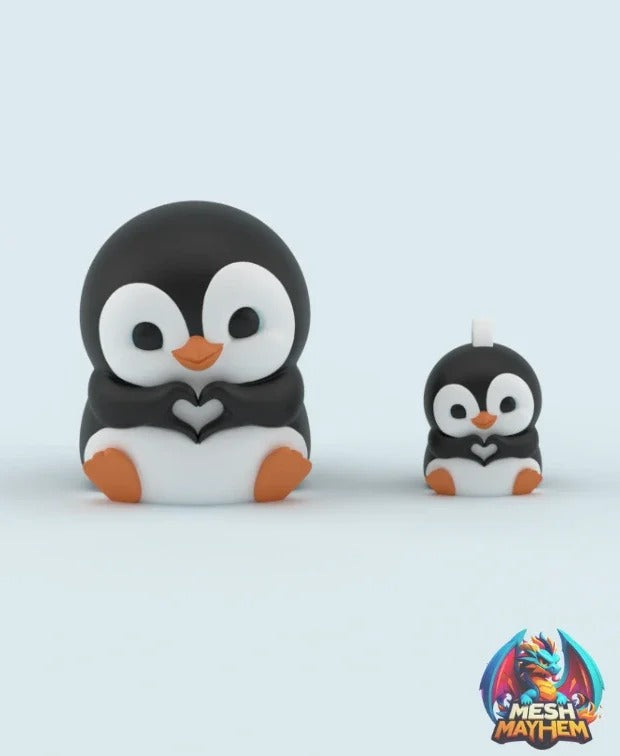 Loveling Penguin Desk Buddy & Keychain