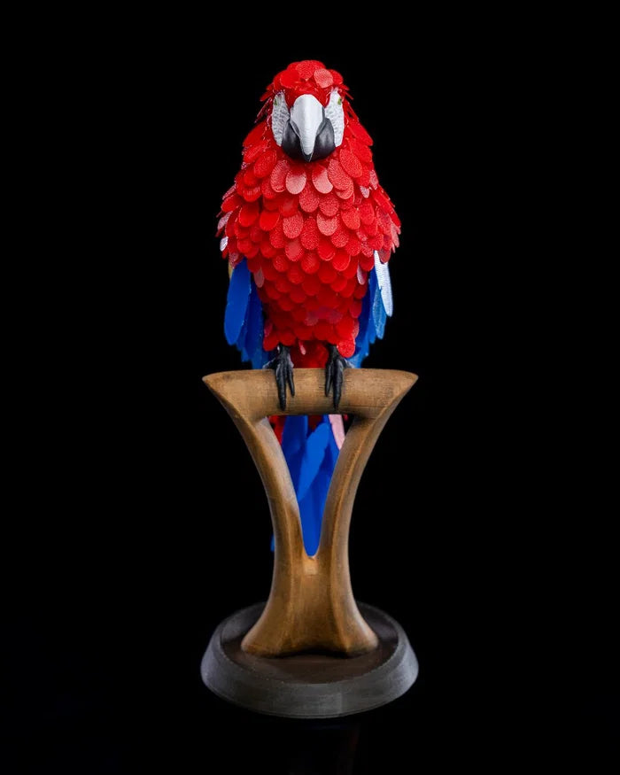 Macaw Feather Puzzle – 3D Printed Brain Teaser