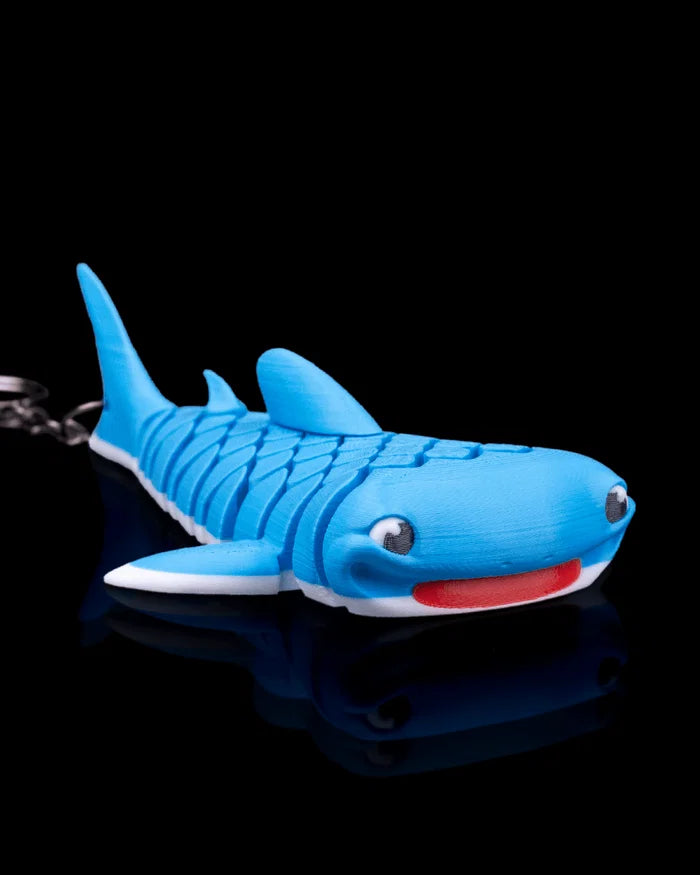 Mark the Whale Shark – 3D Printed Flexi Toy