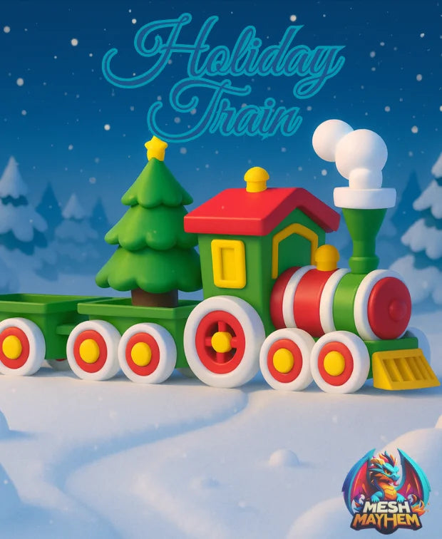Mesh Mayhem Holiday Train