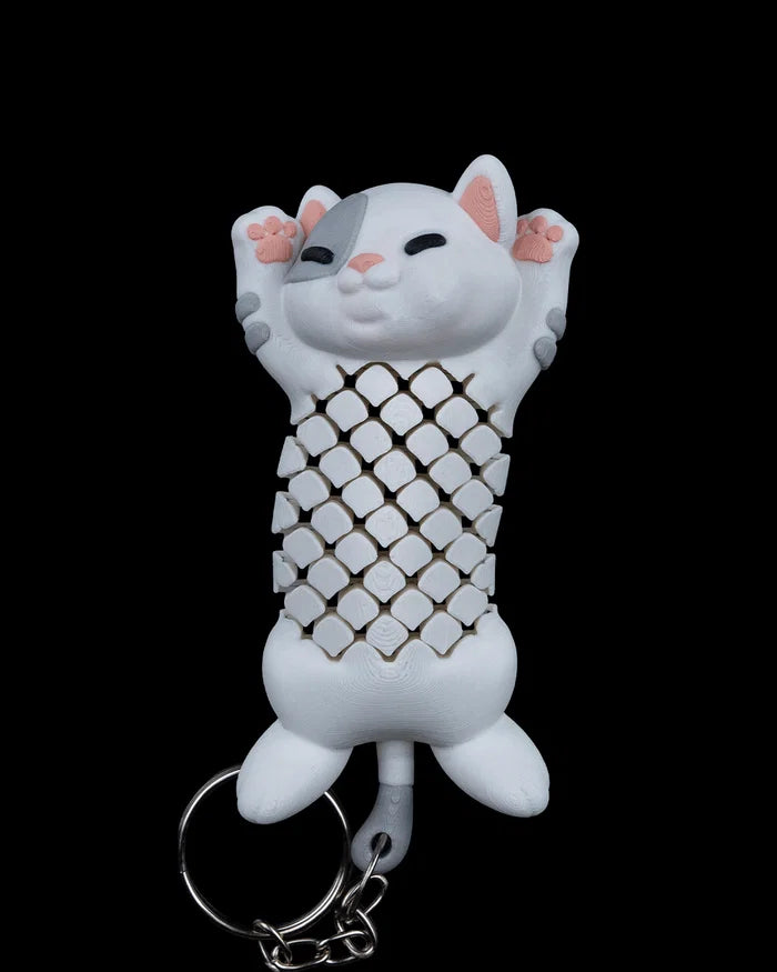 Pat the Cat – 3D Printed Mini Animal Figurine