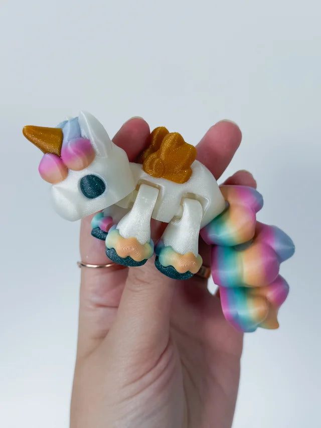 Pony and Stable colorful 3D printed product