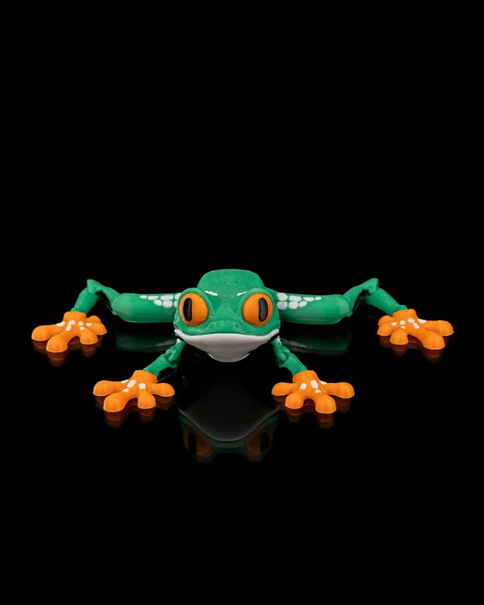 Reed Red-Eyed Tree Frog – 3D Printed Animal Figurine