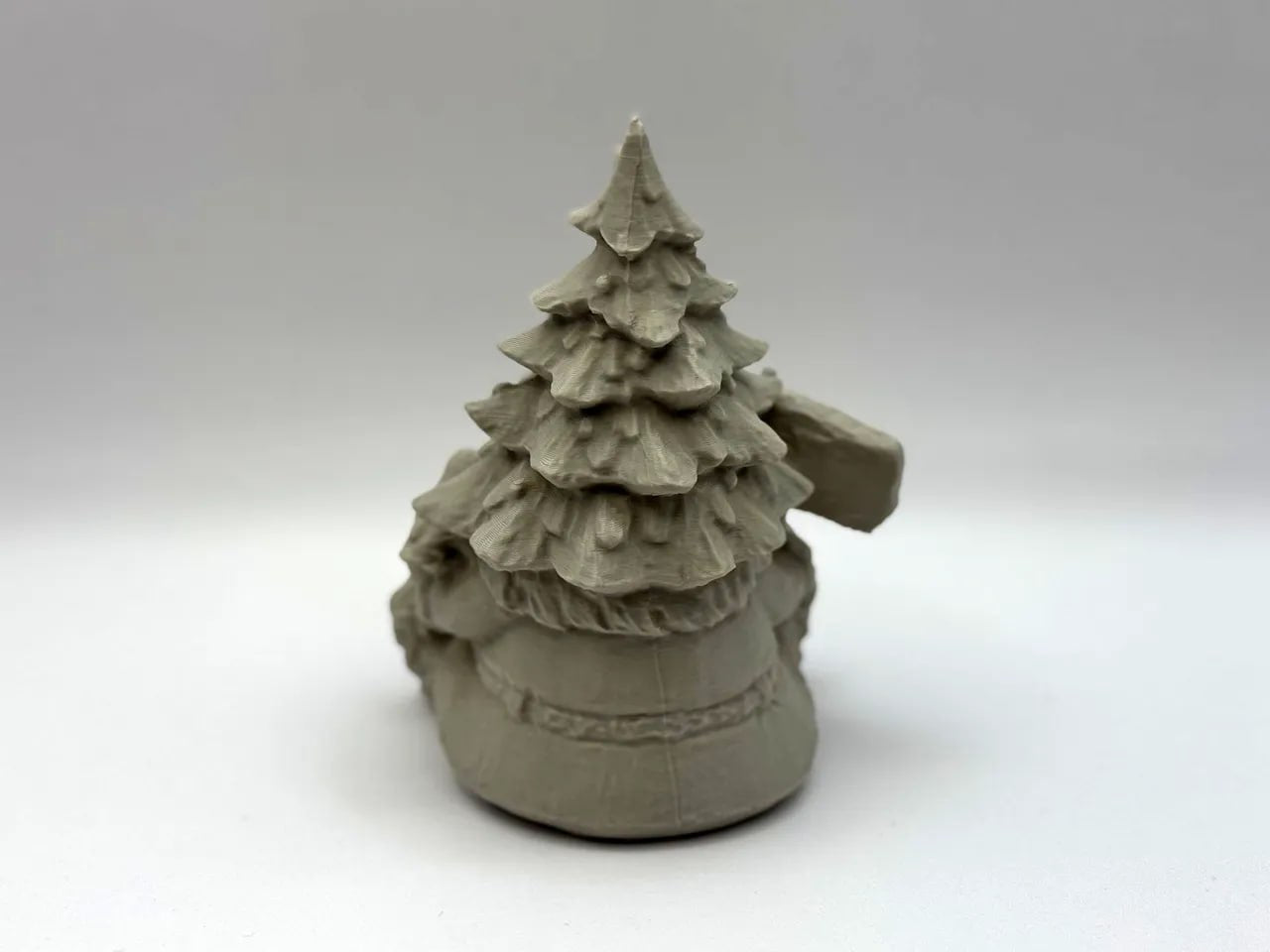 Tree Gnome Sign Holder