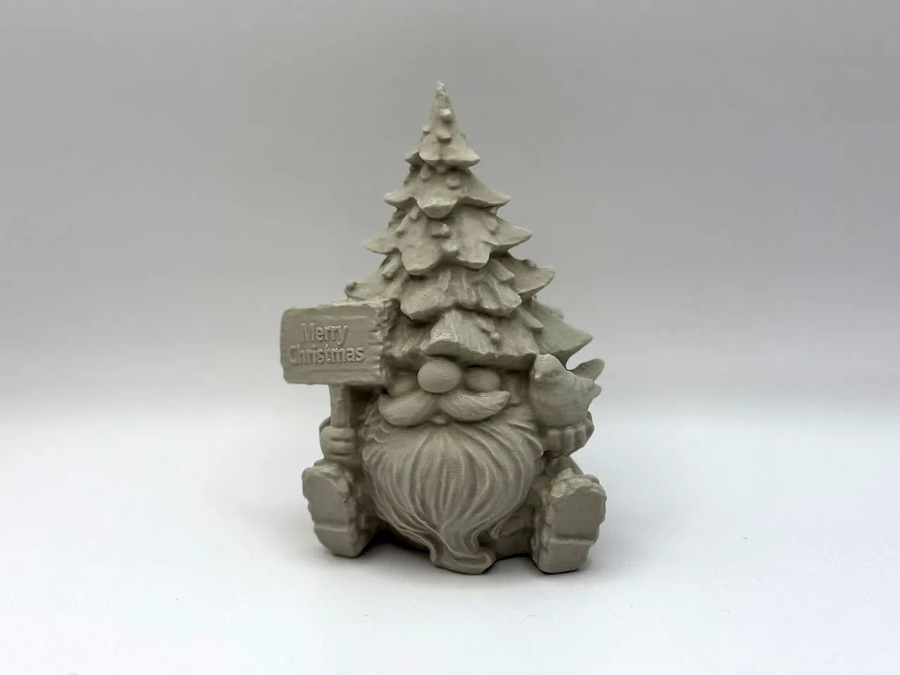 Holiday Sign Gnome Decor