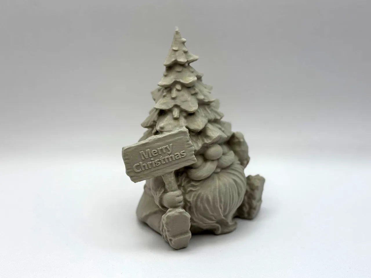 Festive Sign Gnome Decor