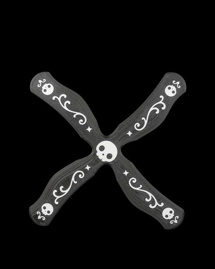 Skull Cross Boomerang – 3D Printed Outdoor Toy