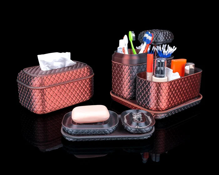 Steamy Scales Bathroom Organizer Kit – 3D Printed