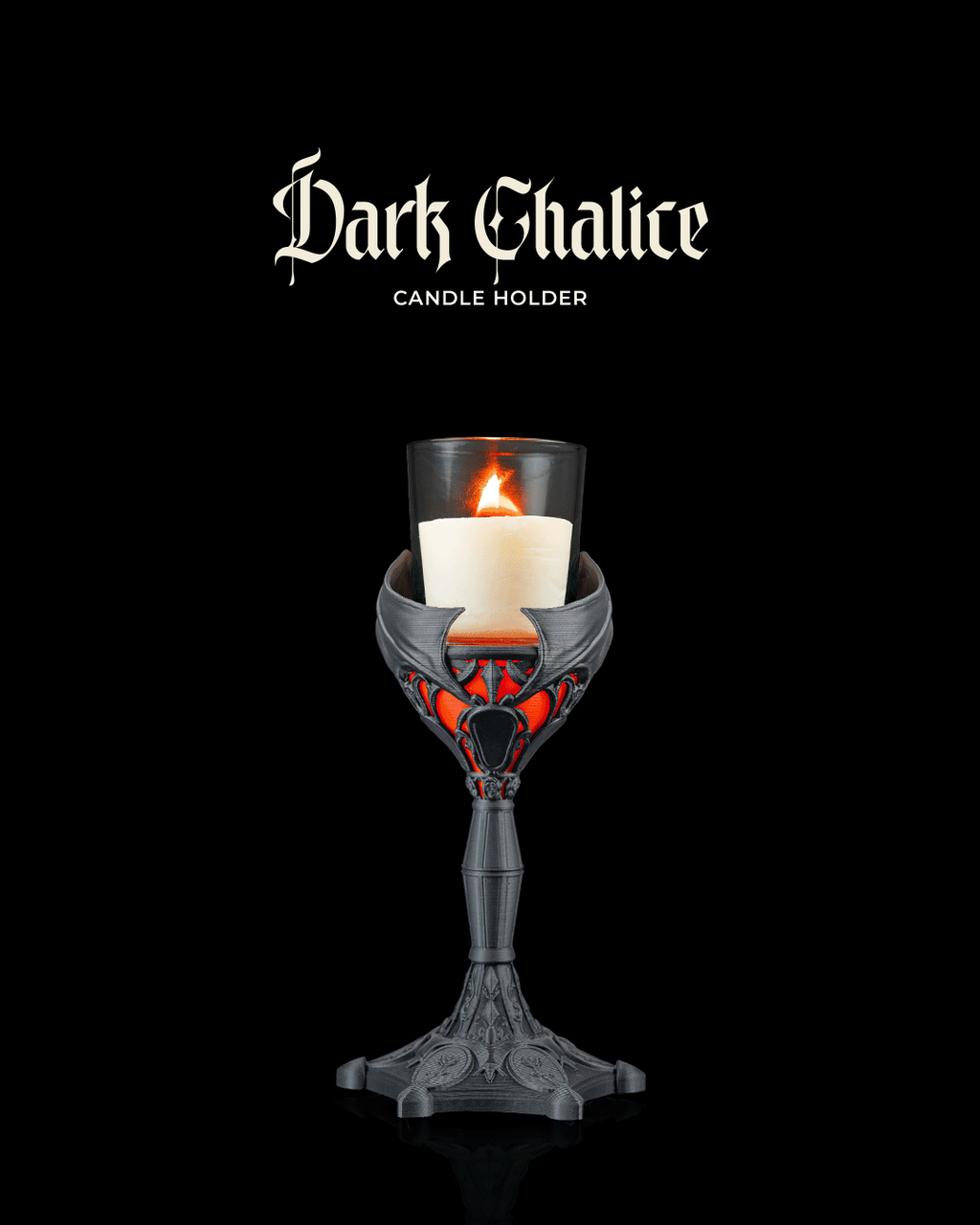 Dark Chalice - Candle Holder