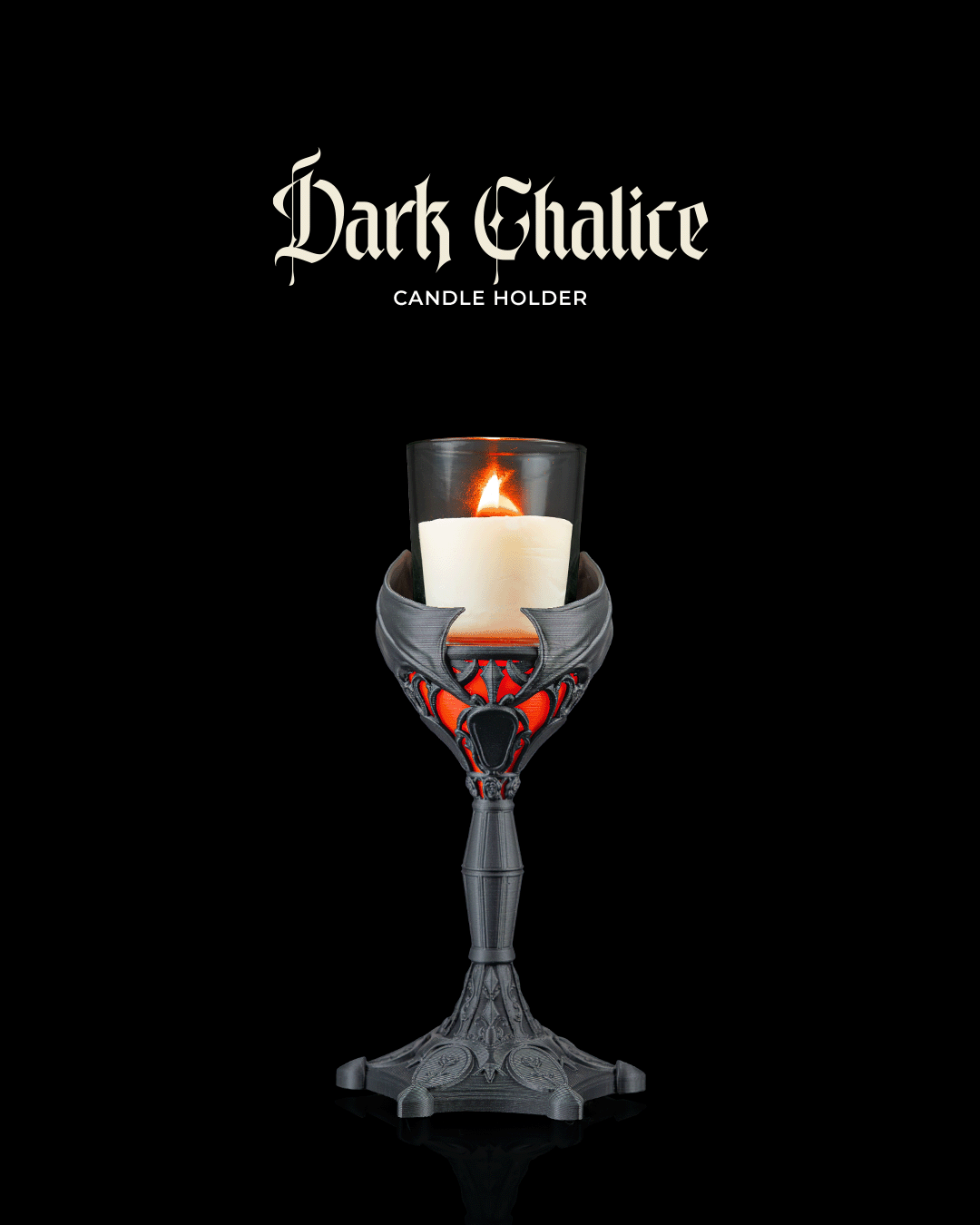 Dark Chalice - Candle Holder