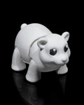 Tiny Polar Bear – 3D Printed Mini Animal Figurine