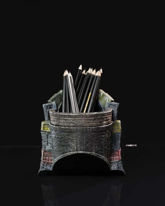 Totem of Strength Desk Organizer – 3D Printed