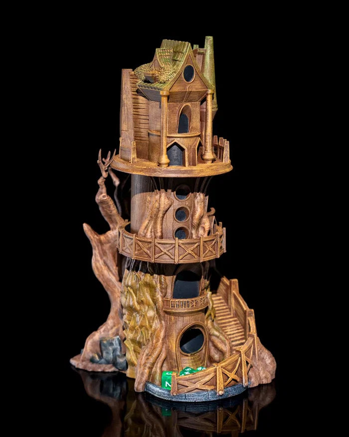 Watch Tower Dice Tower – 3D Printed Tabletop Accessory