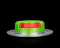 Watermelon Slice Sequence Puzzle – 3D Printed Toy
