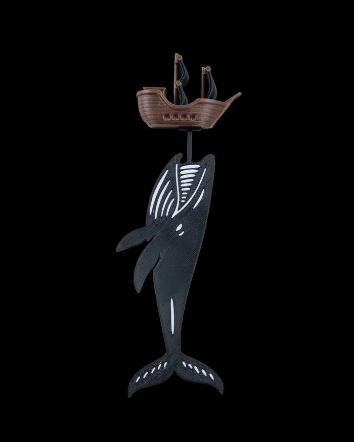 Whale Tale Bookmark – 3D Printed Page Marker